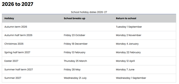 Term Dates 26-27