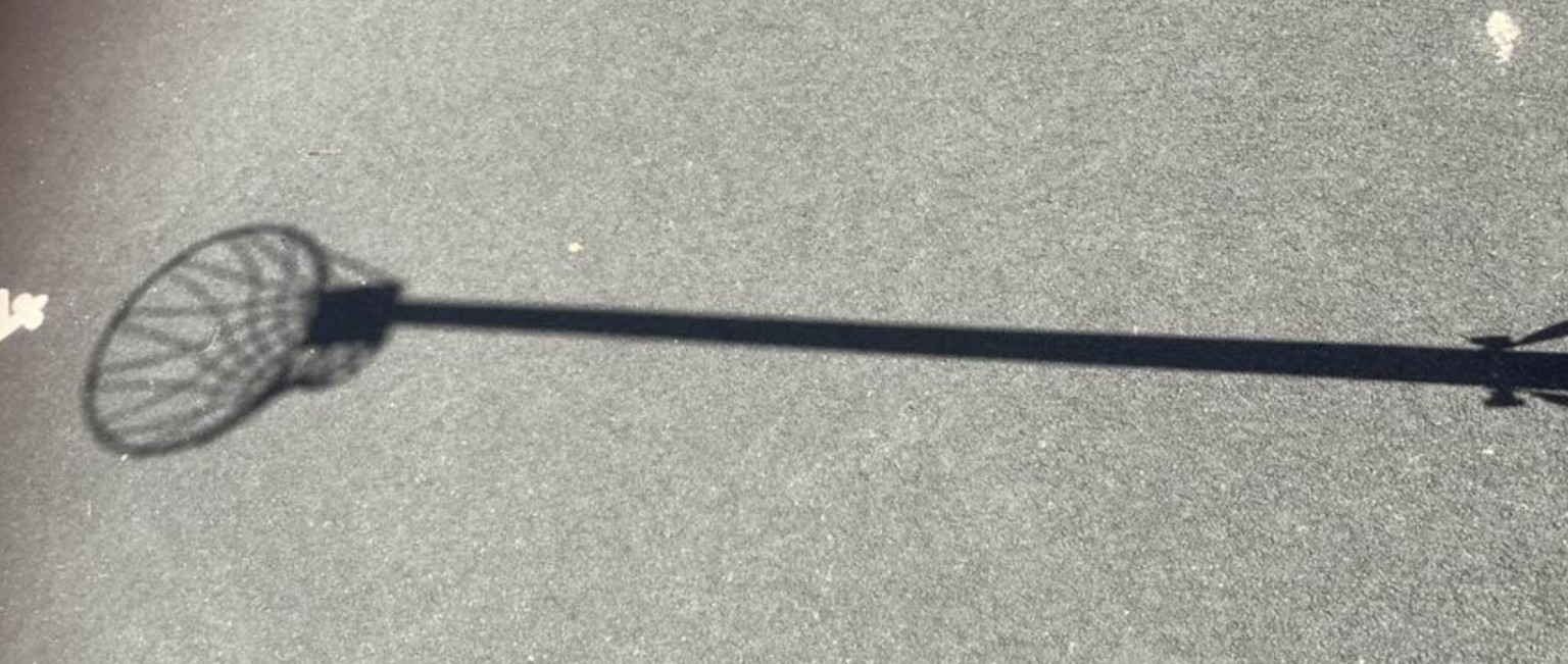 How shadows change size and shape