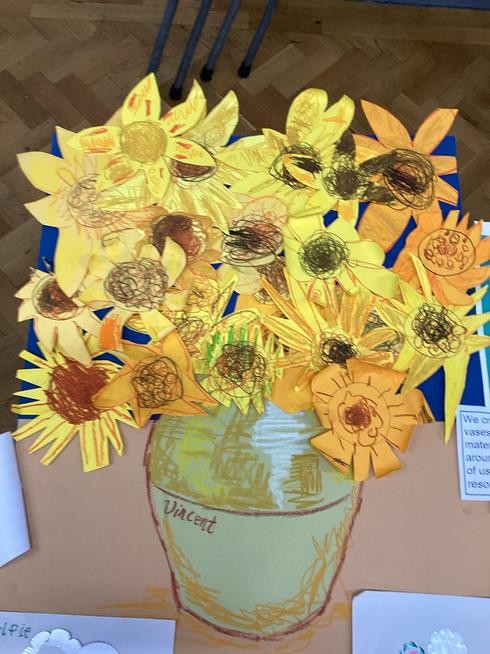 Sunflowers artwork