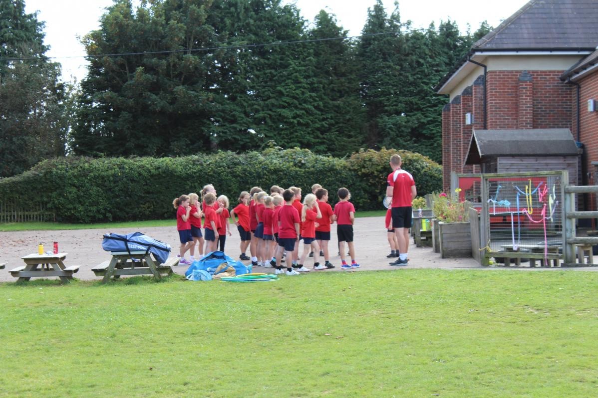 Sports Coaches working with children and staff