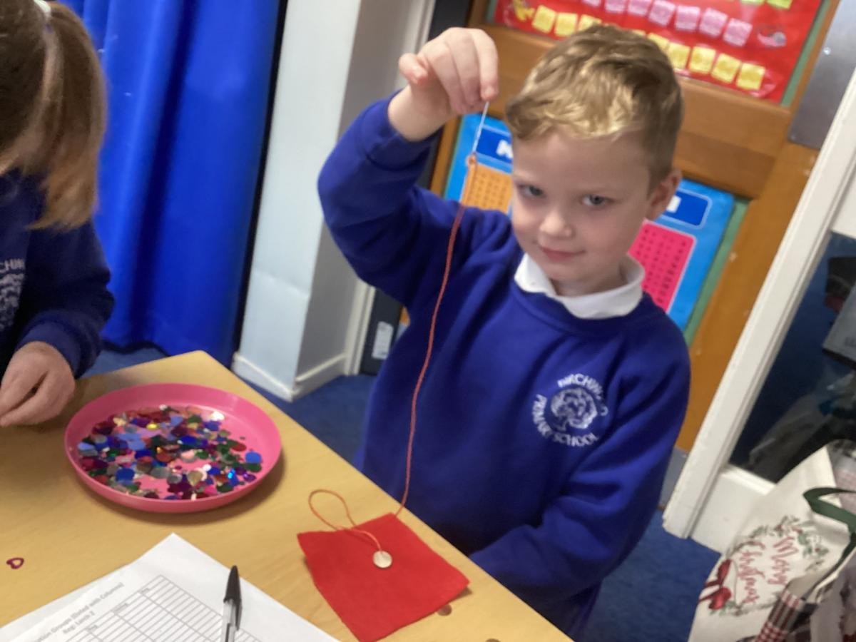 Larch and Juniper preparing for our Christmas fair!