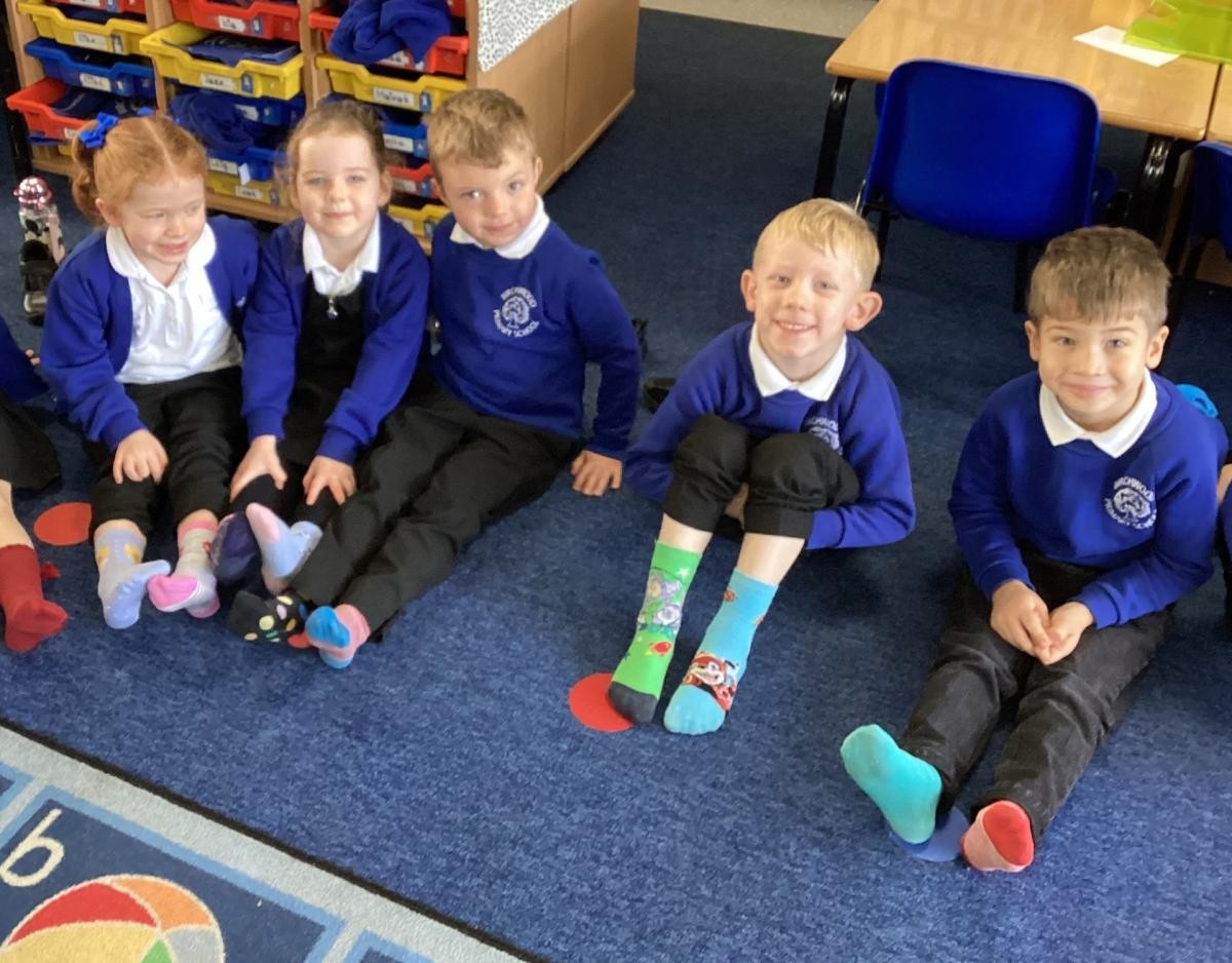 Odd socks day for Anti Bullying Week