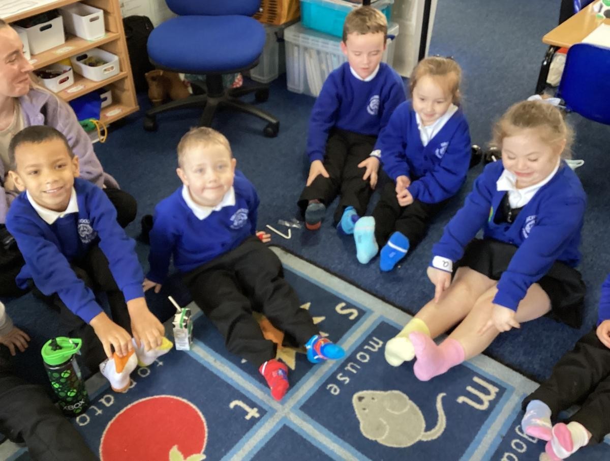 Odd socks day for Anti Bullying Week