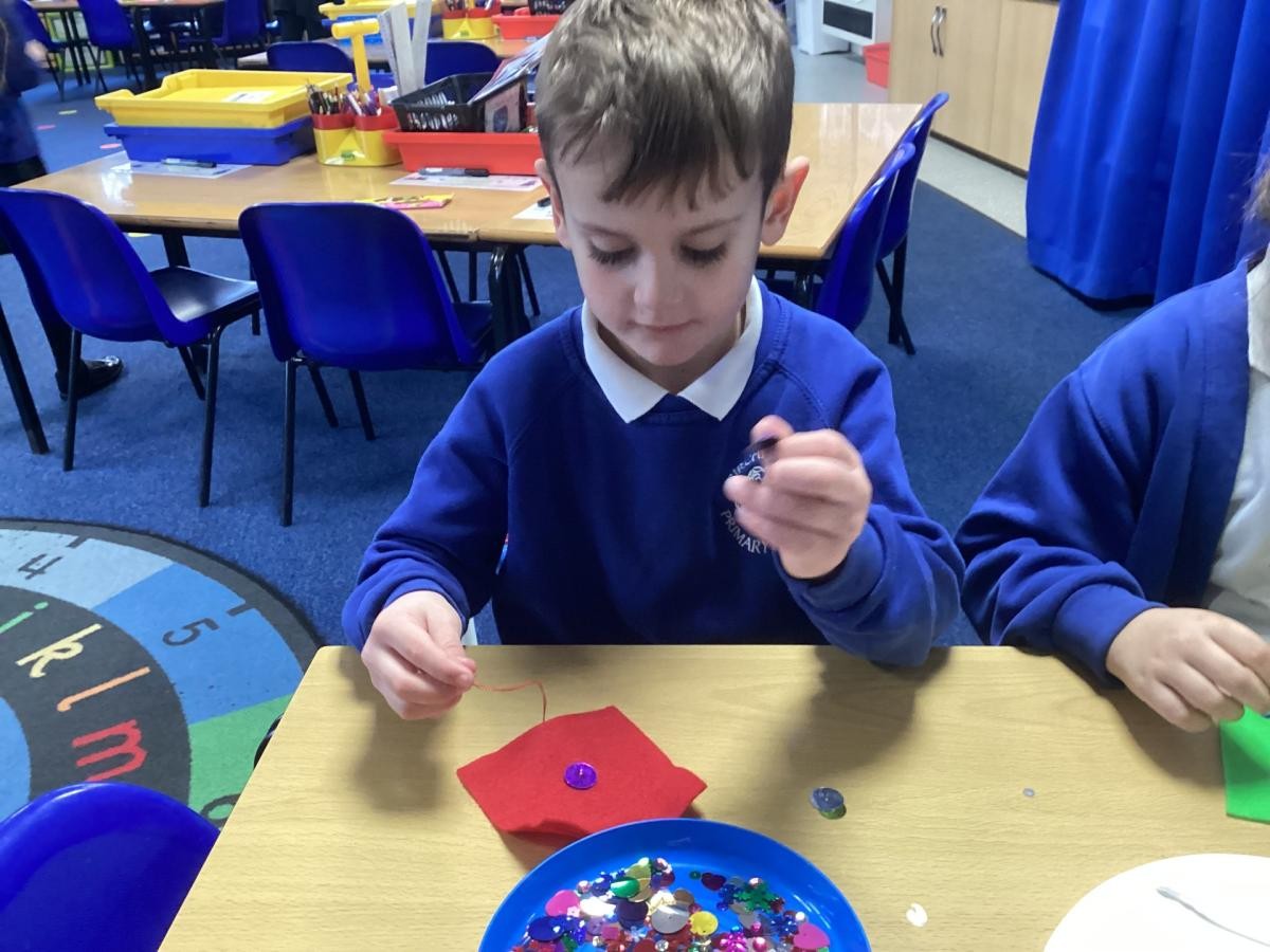 Juniper and Larch preparing for our Christmas fair!