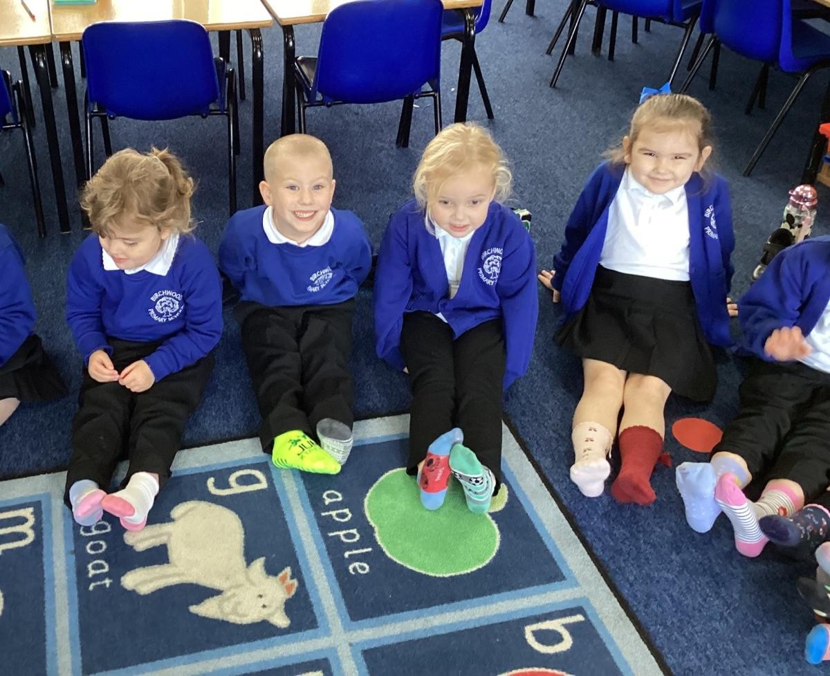 Odd socks day for Anti Bullying Week