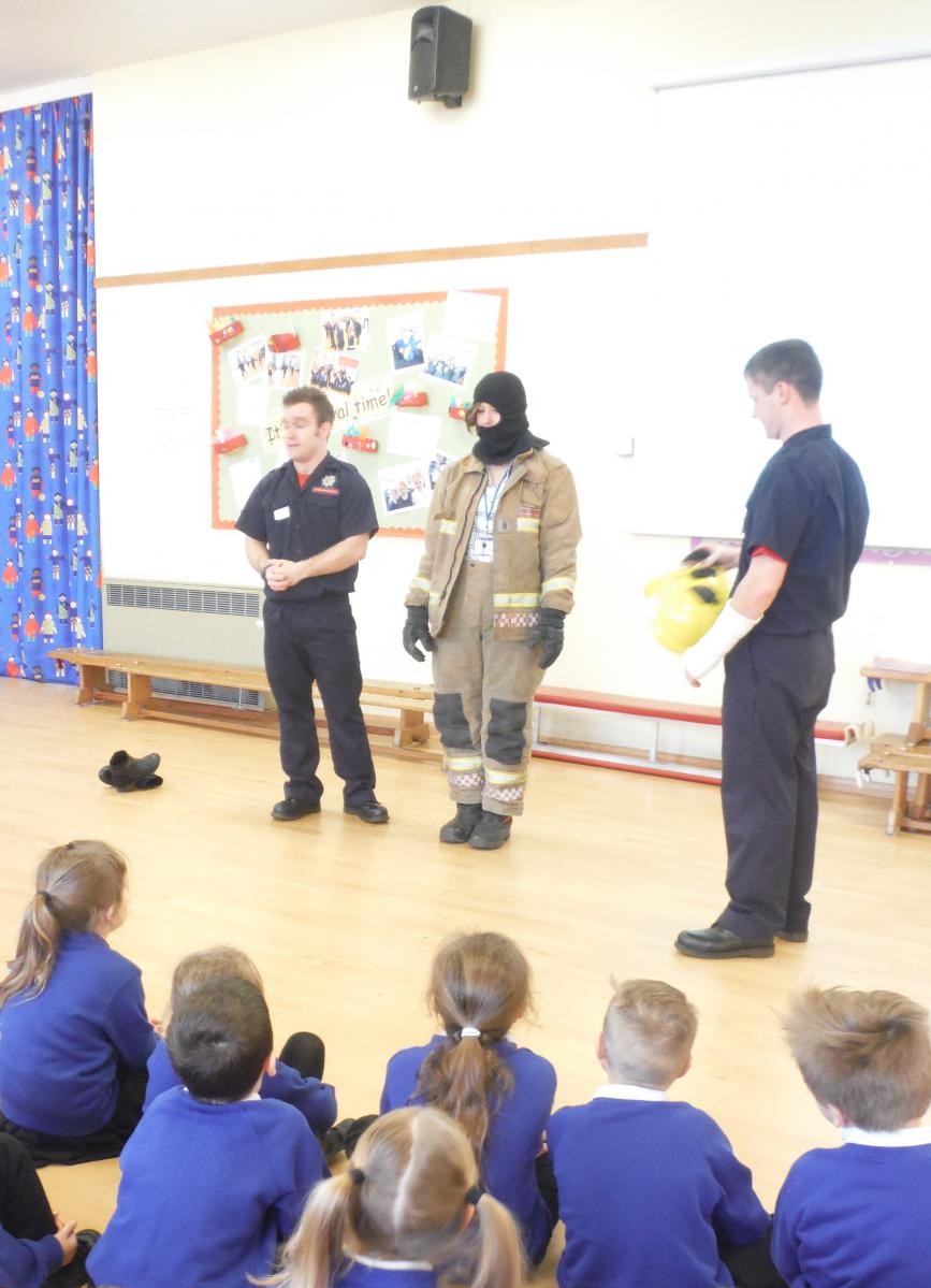 Fire Fighters visit to Year 1