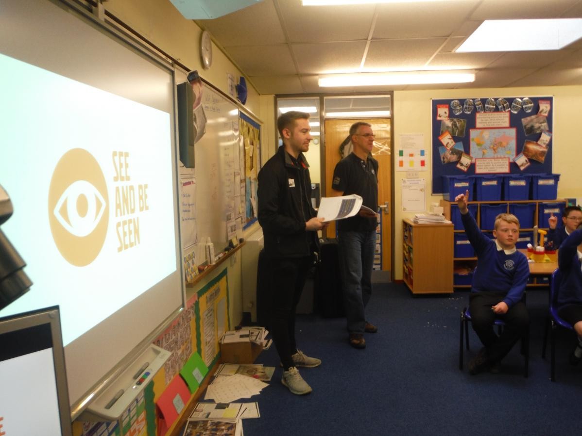 Be Safe, Be Seen Workshop by Volvo