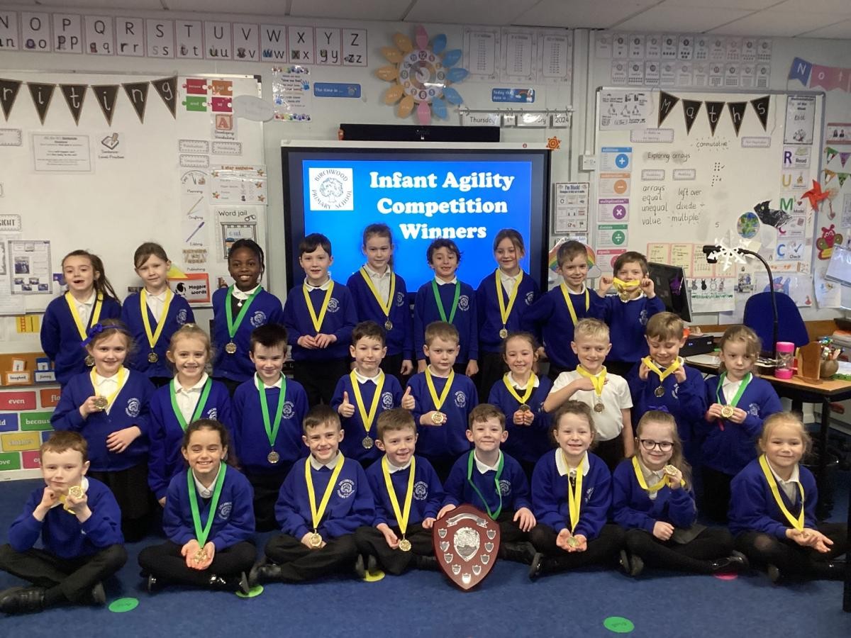 Congratulations to our Infant Agility Winners from Larch and Juniper.