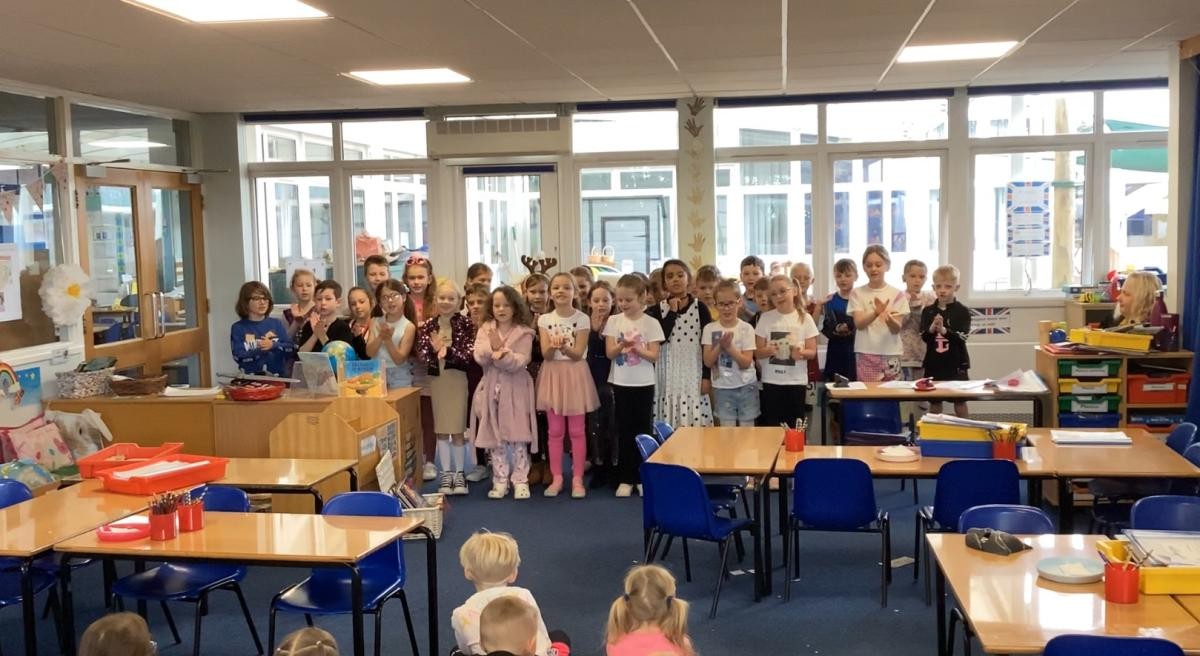 We have enjoyed celebrating National Poetry Day. We have read and written poems while wearing outfits that represent us.