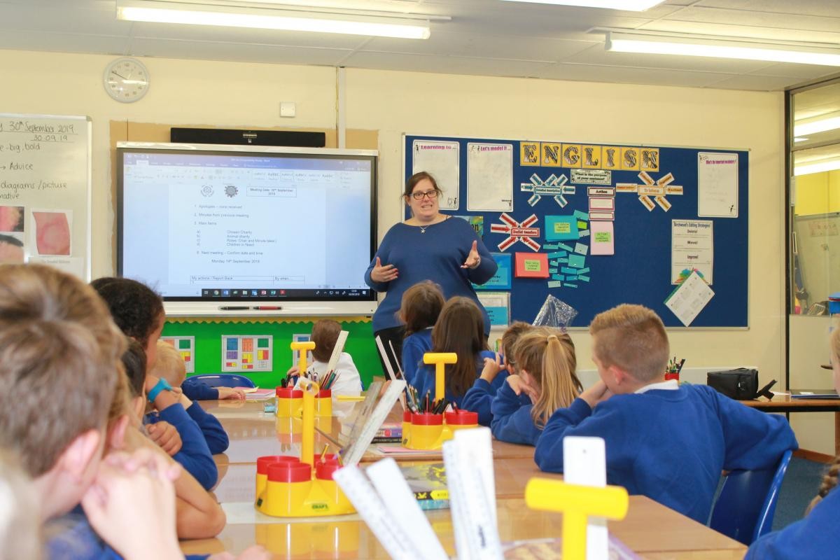 Mrs Day joined our School Council for their first meeting.