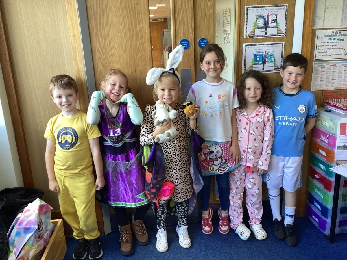 We have enjoyed celebrating National Poetry Day. We have read and written poems while wearing outfits that represent us.