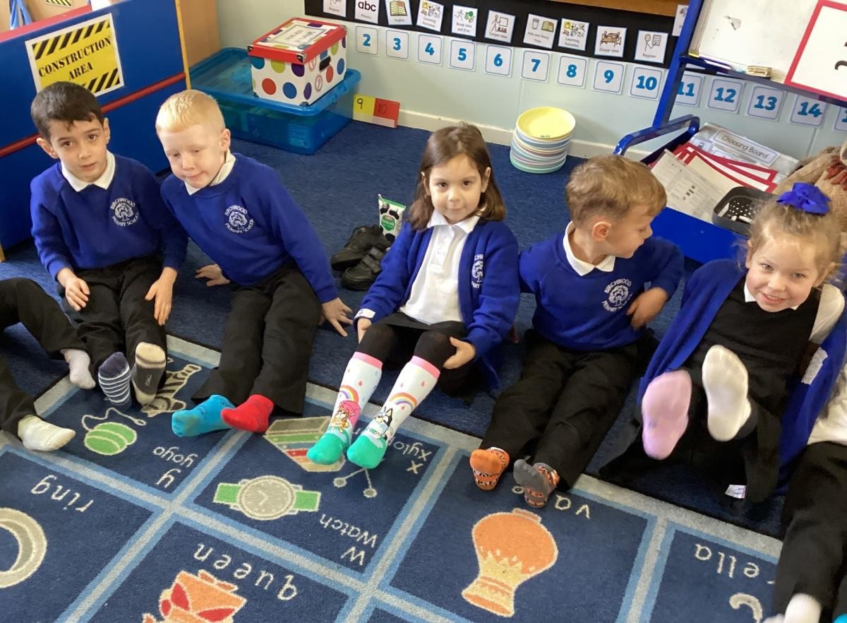 Odd socks day for Anti Bullying Week