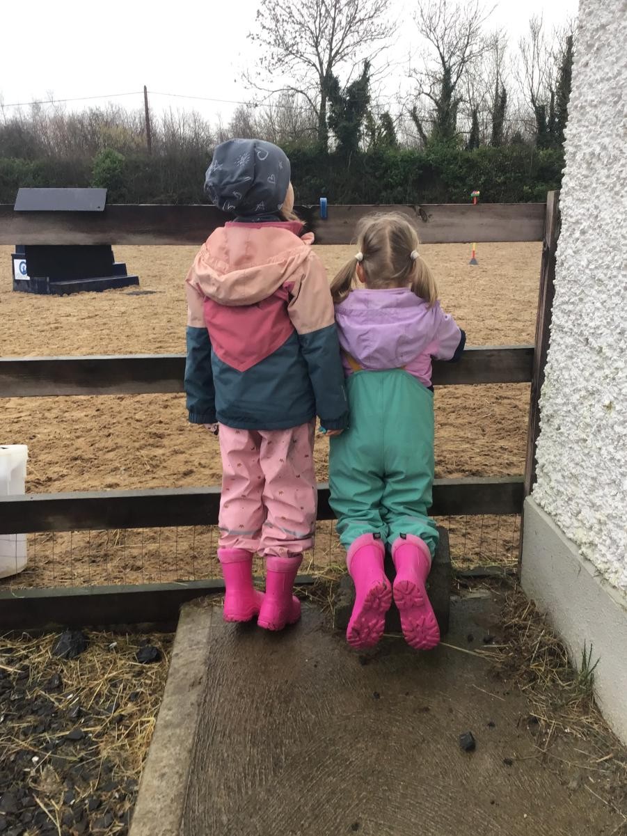 Waiting for their turn