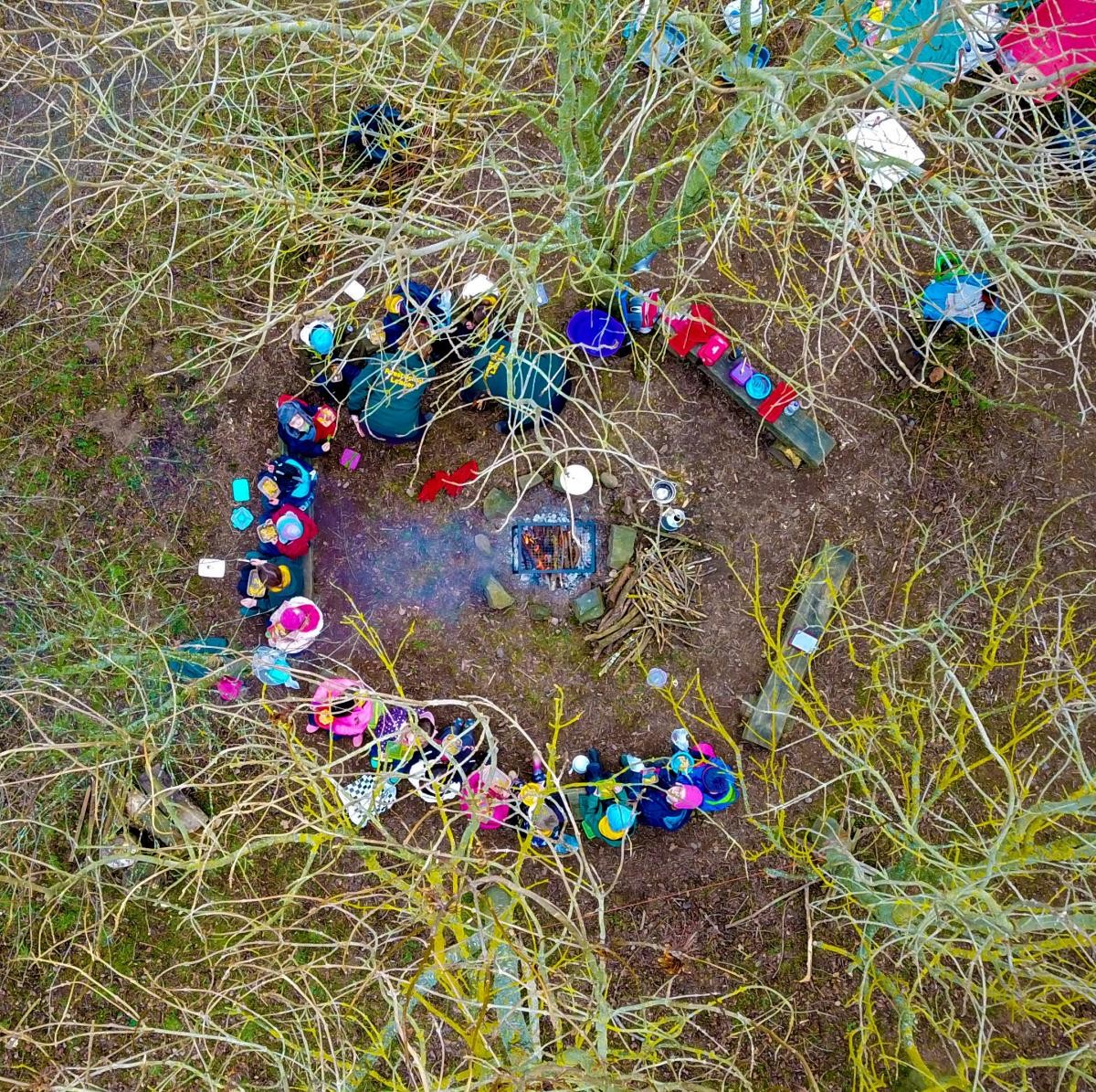 The view from above!