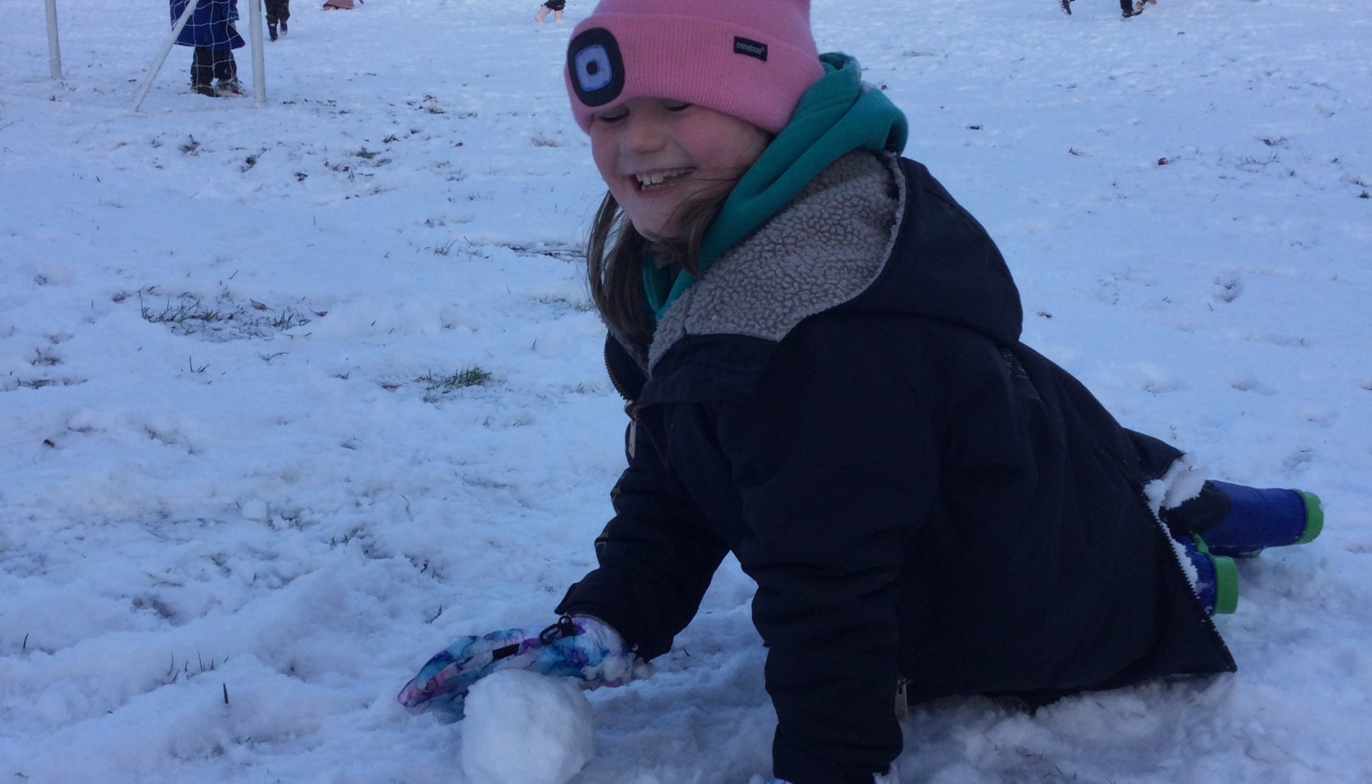 School in the snow
