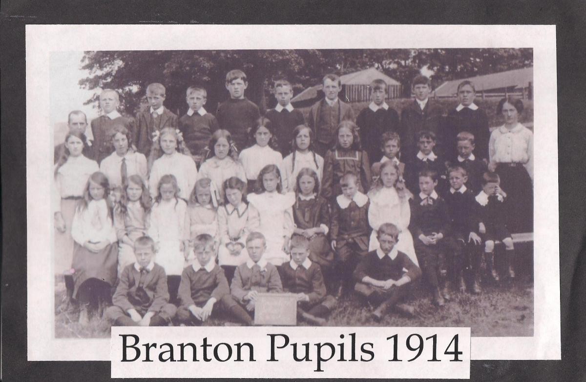 Branton pupils in 1914