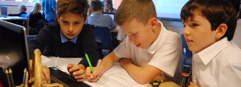 Children in the classroom