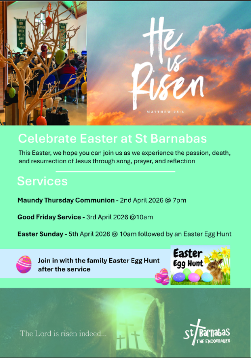 St Barnabas Church - Celebrate Easter