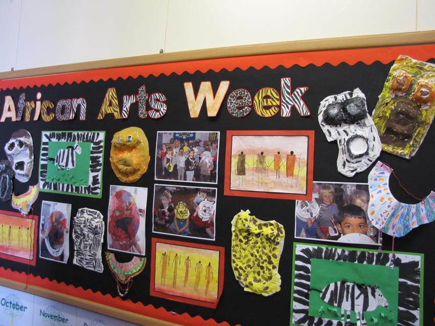 Display on African Arts