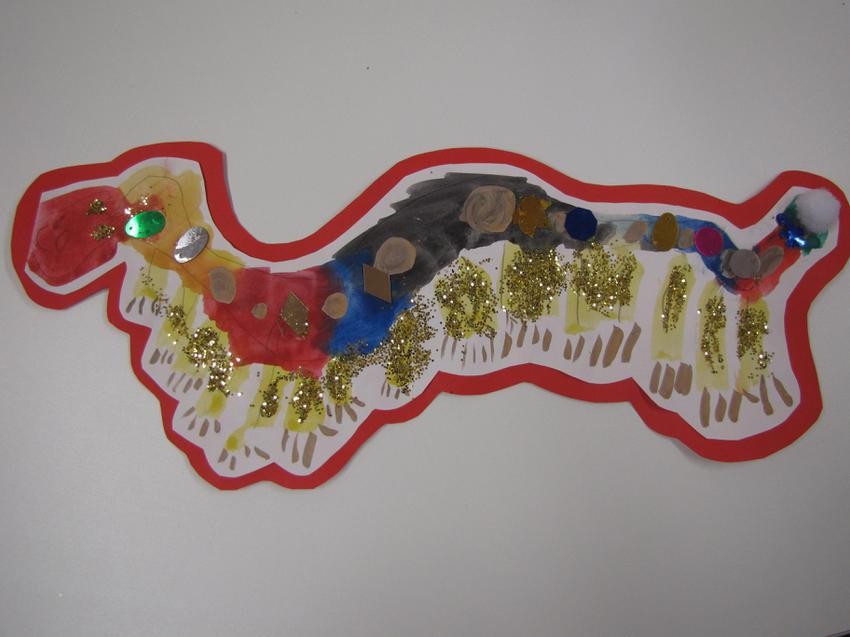 Chinese dragon artwork