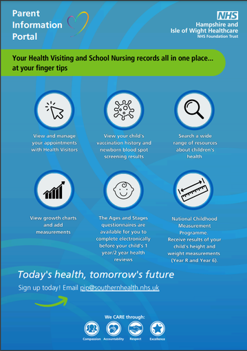 Parent Information Portal Poster