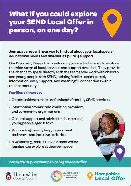 SEND Local Offer - Discovery Days