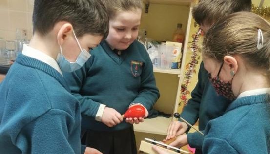 Children playing instruments