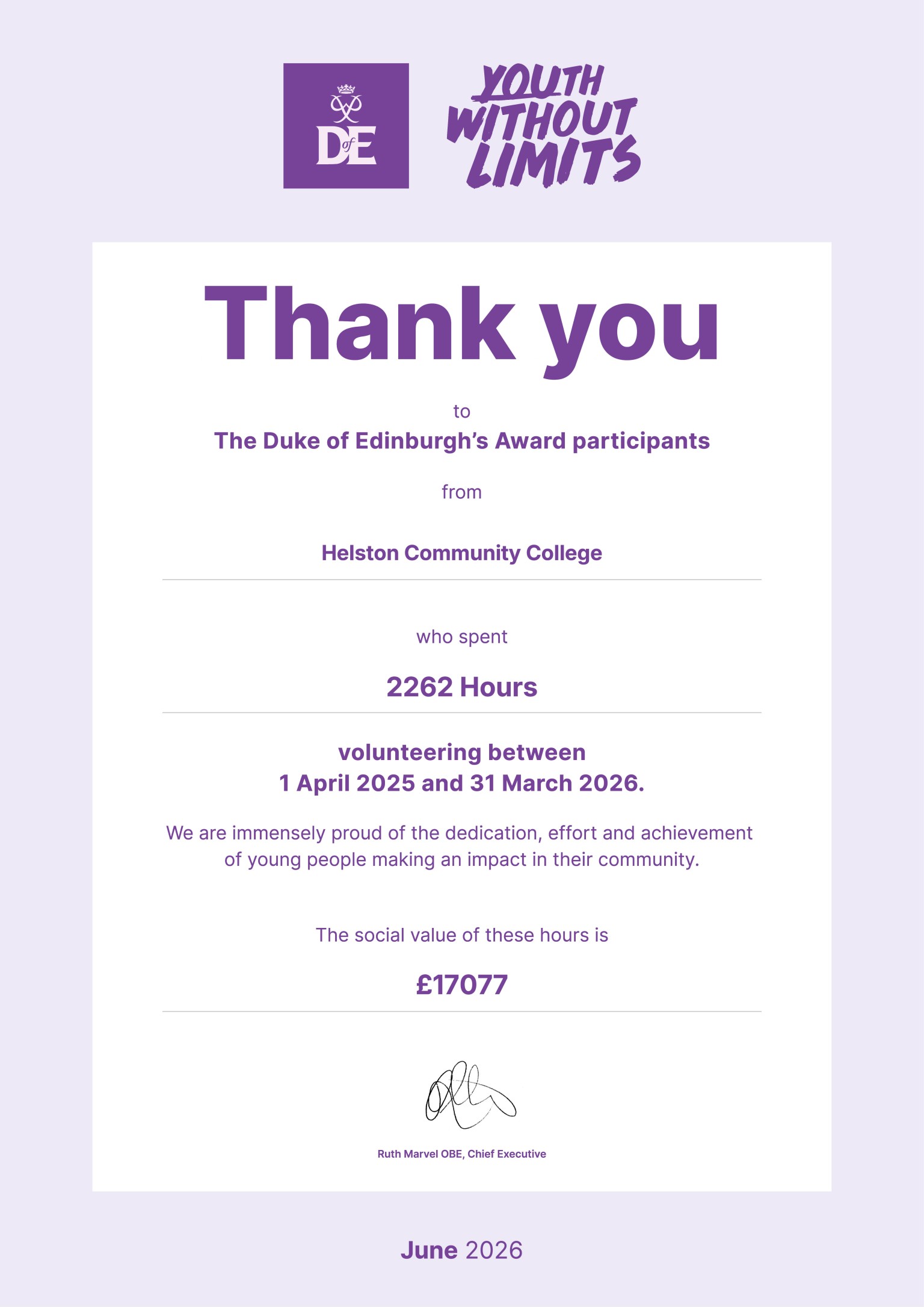 thank you