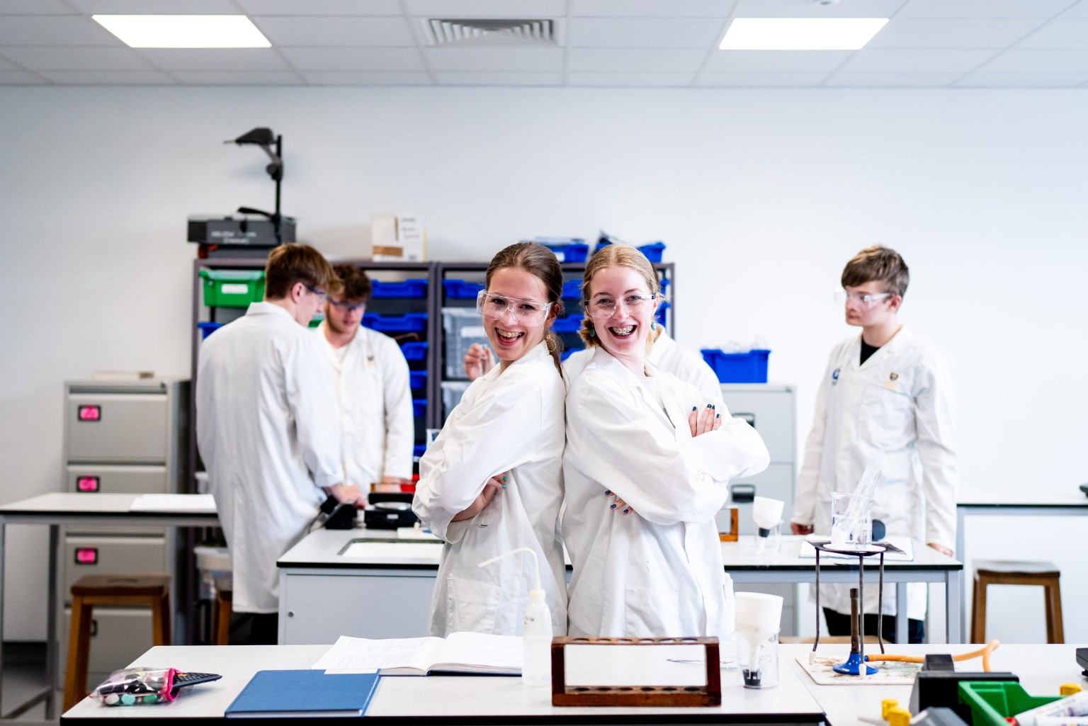 Helston College Science lesson