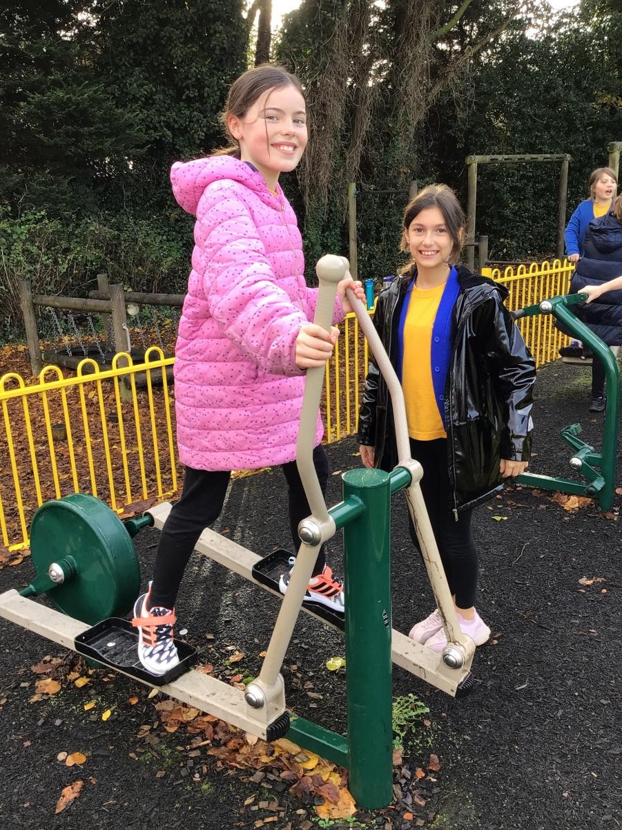 Our children love the playground equipment!