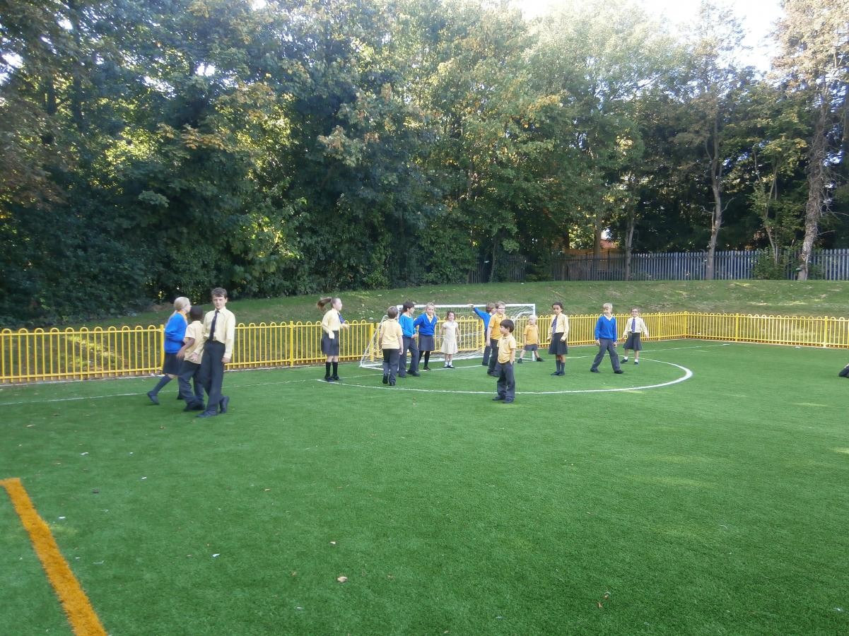 Our all-weather pitch.