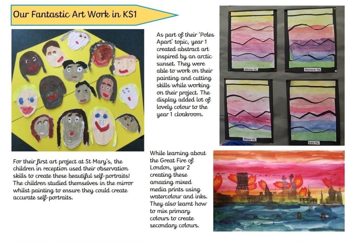 Our Fabulous Final Pieces from KS1