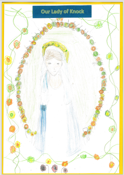 Our artwork inspired by our Marian devotions