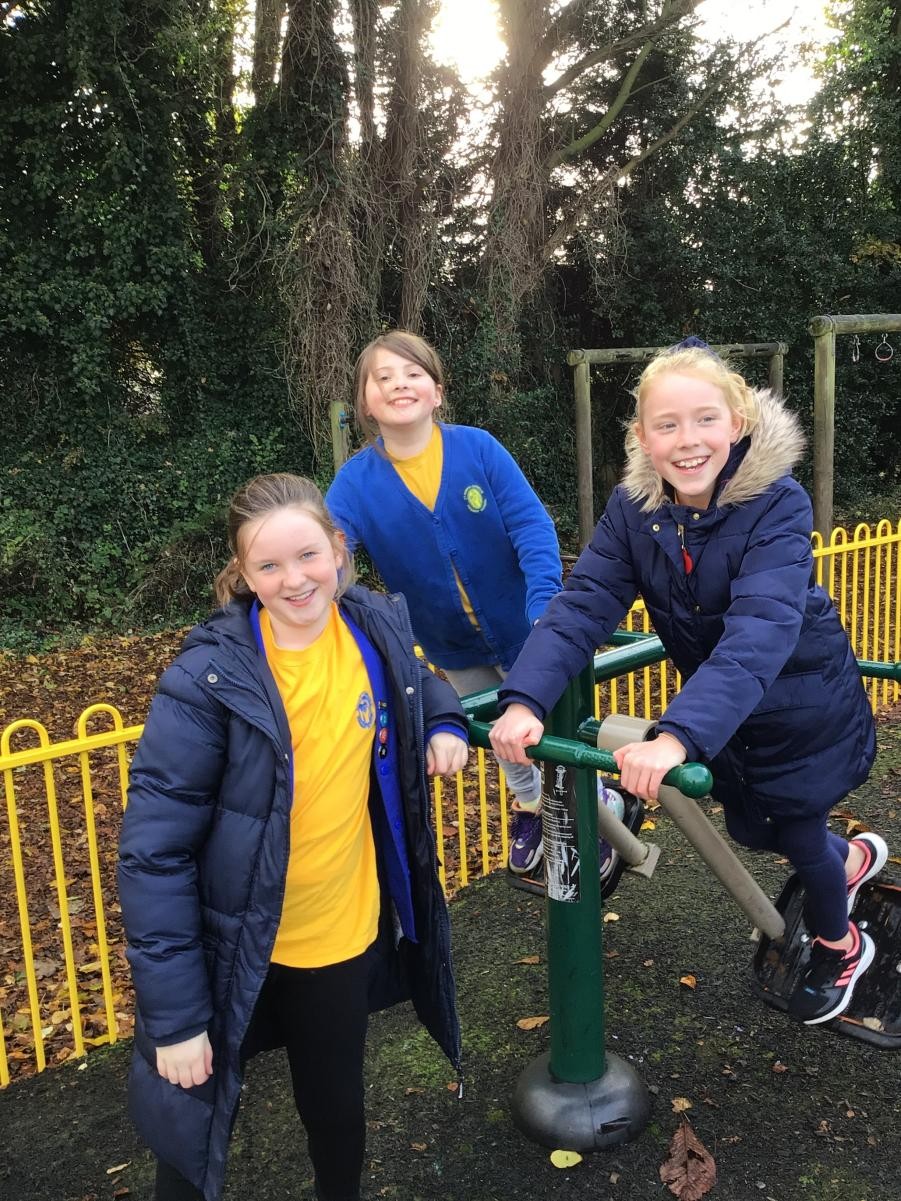 Our children love the playground equipment!