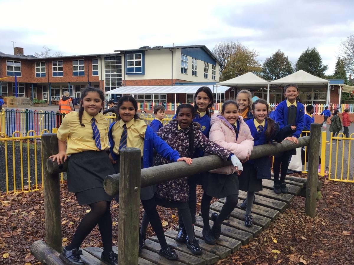 Our Activity Trail and musical equipment which was funded by our PTA.