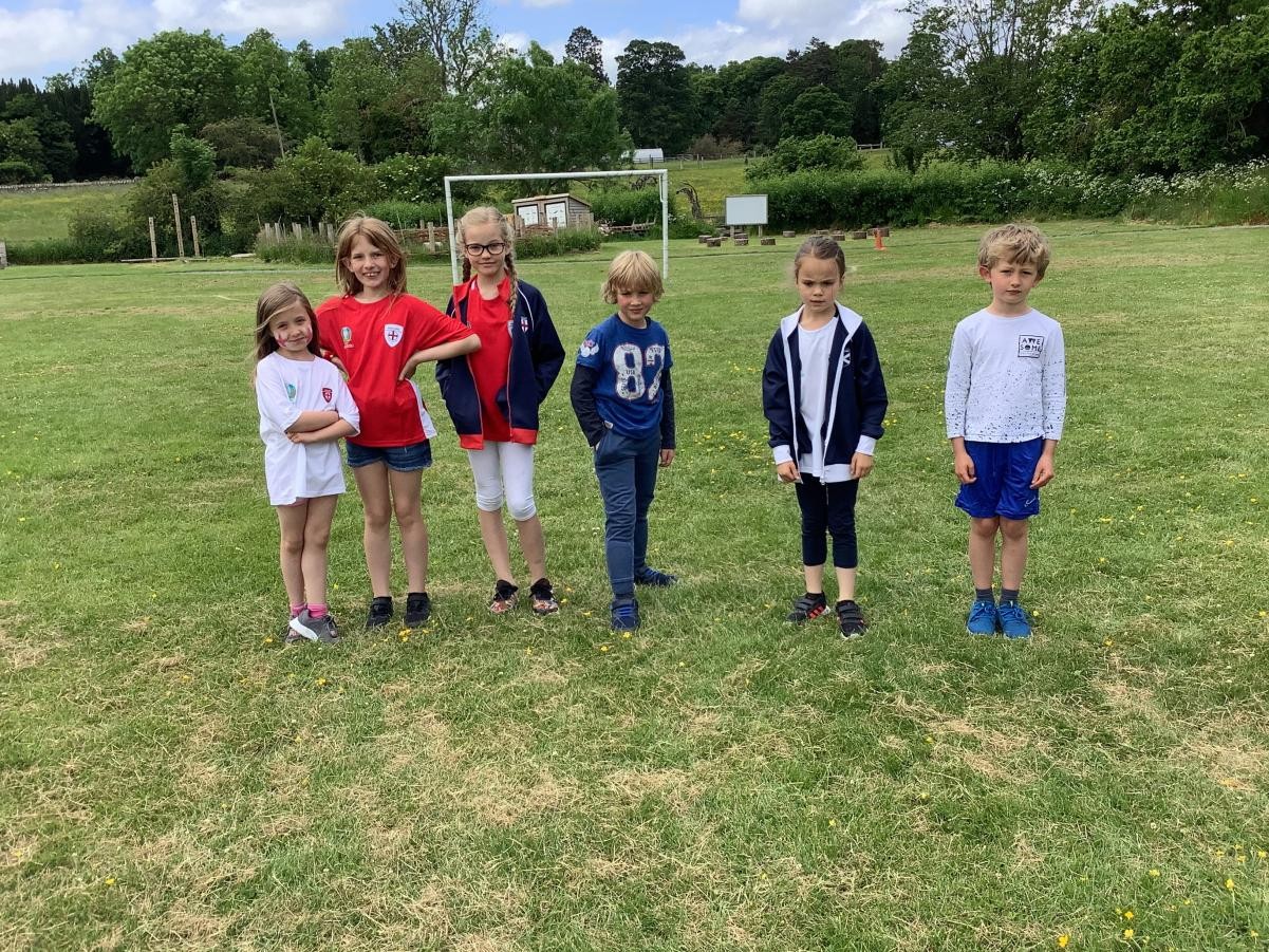 Our own 'Whittingham Euro's' in our class bubbles.