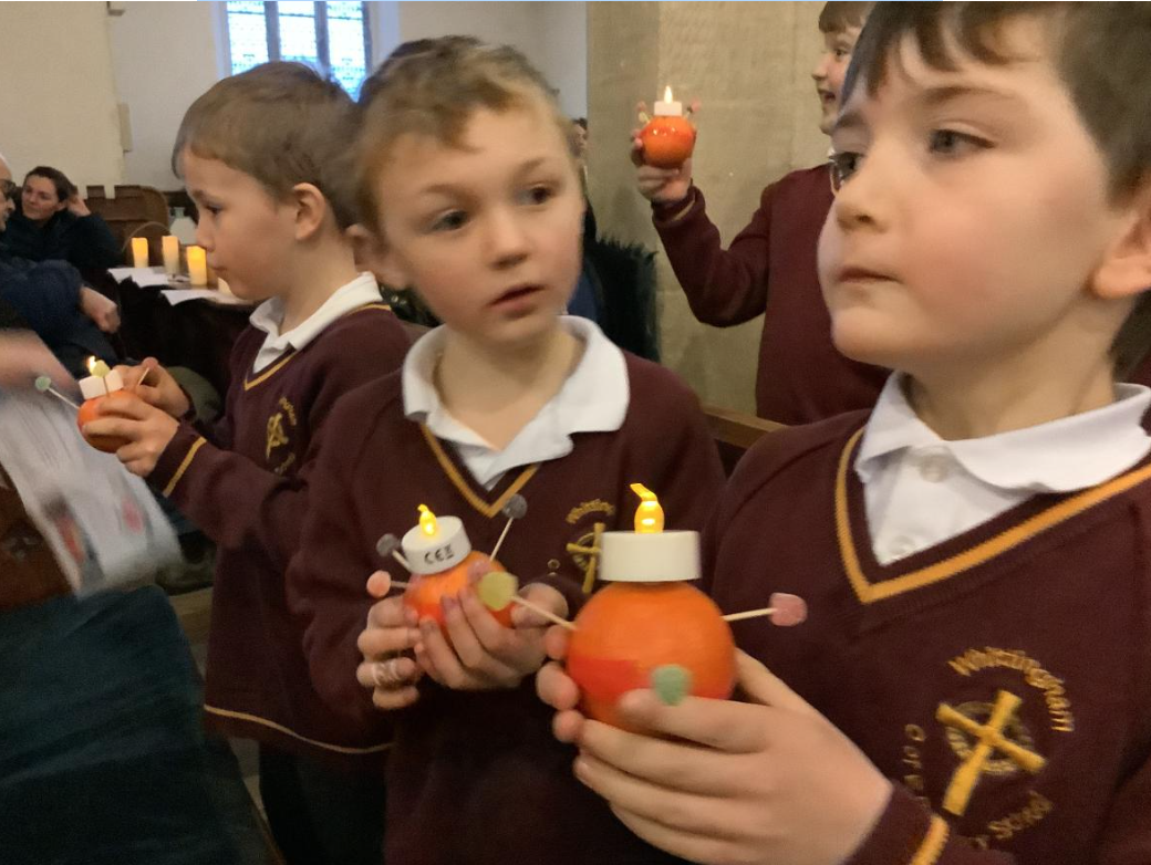 Class 1 Our Christingle Service