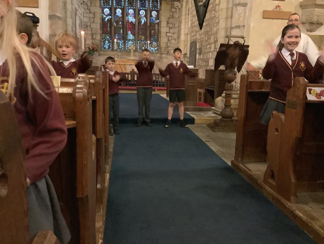 Class 1 Our Christingle Service