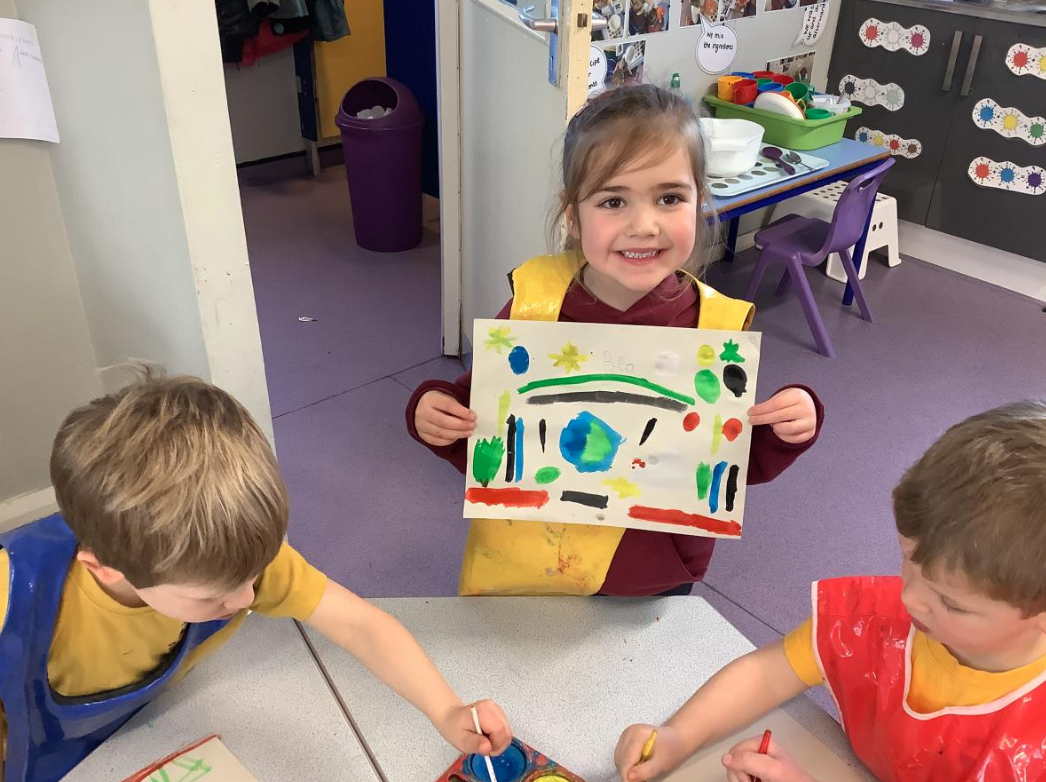 Early Years Spring Term Painting