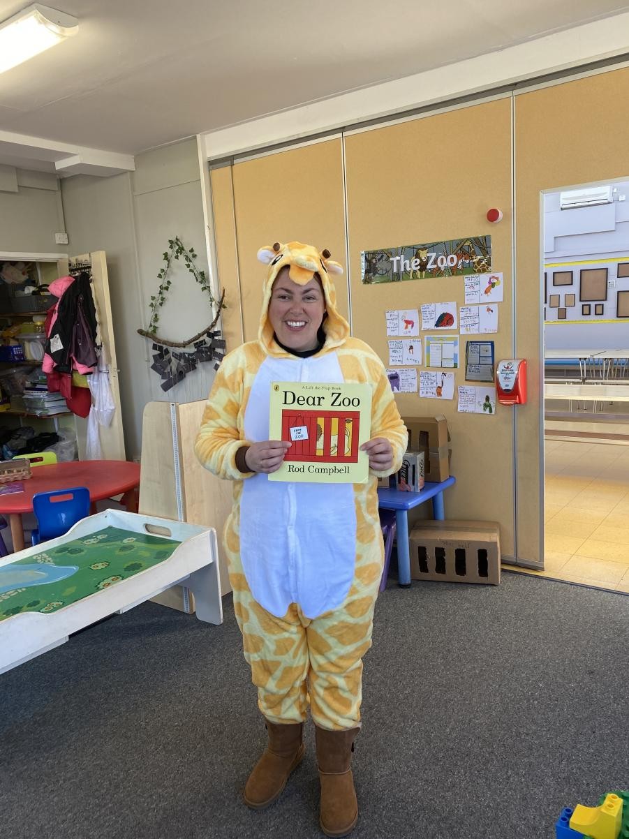 All of our staff get involved in themed days to promote English such as World Book Day.