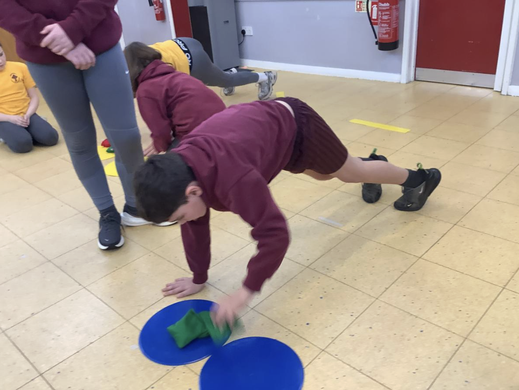 Pupils competing at multi-sports
