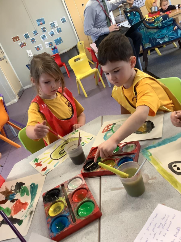 Early Years Spring Term Painting