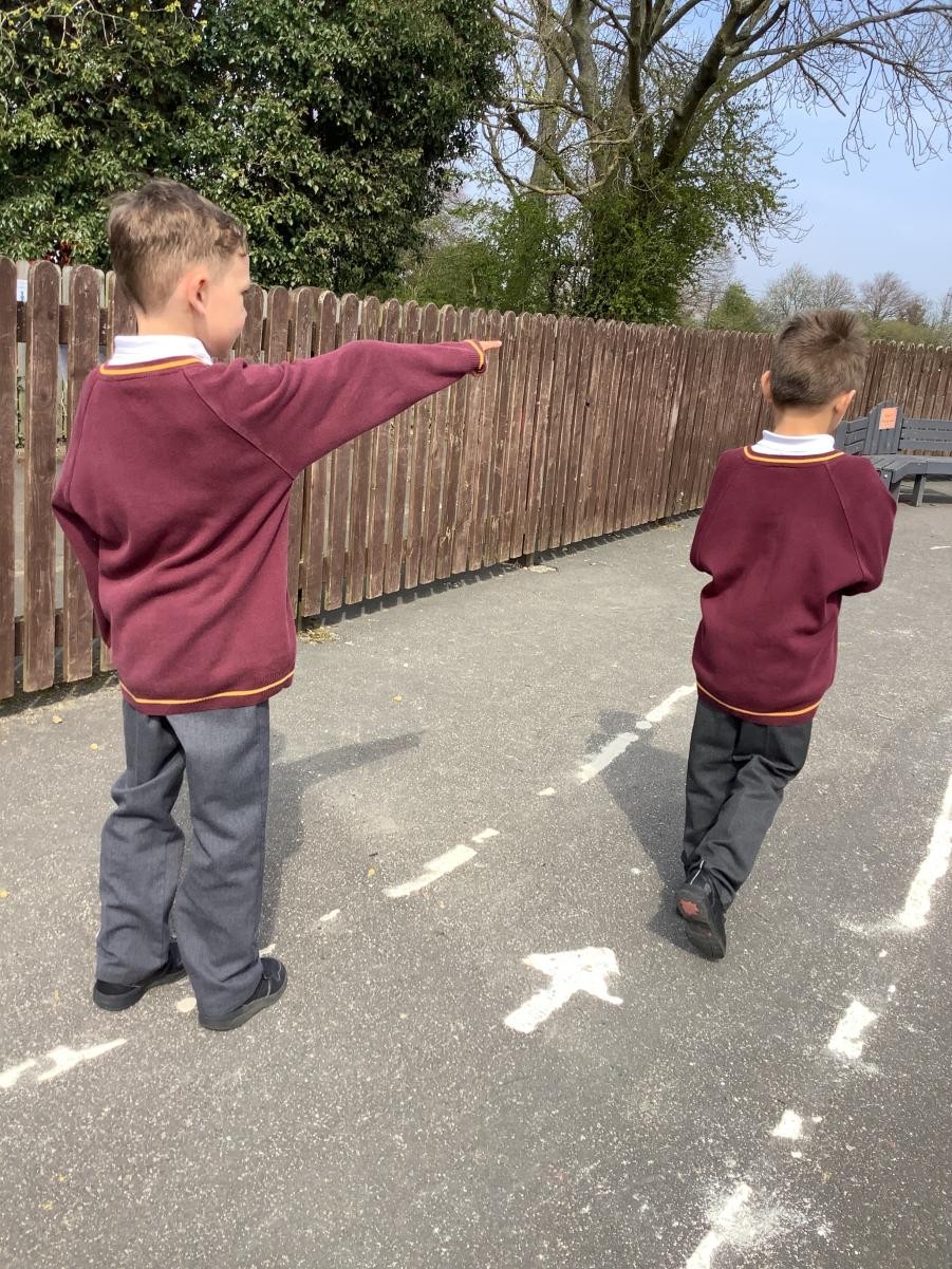 We have been learning about algorithms and directing our friends around the playground prior to working with control technology. 