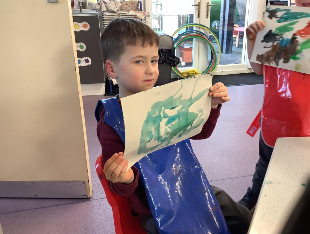 Early Years Spring Term Painting