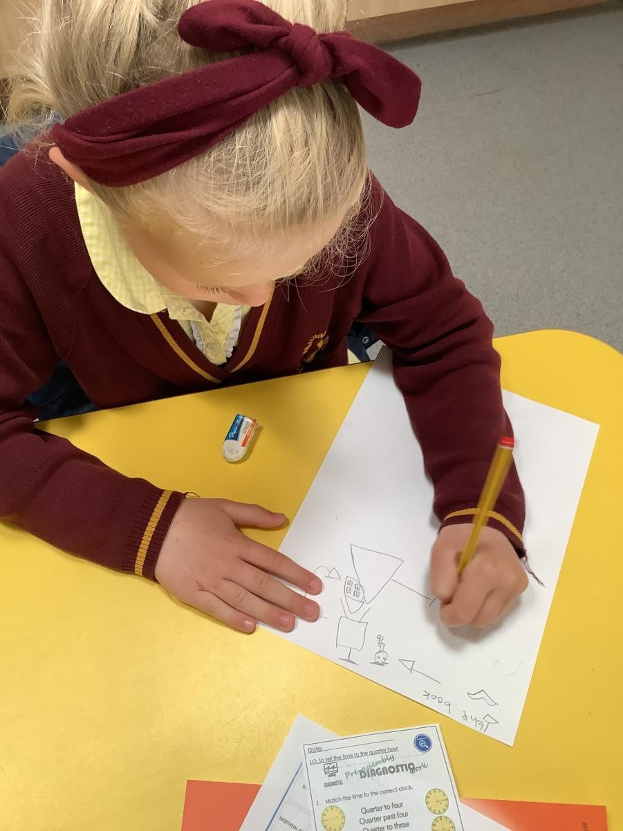 Writing a Story Map  following the text, The Sand Horse in Year 1 and 2.