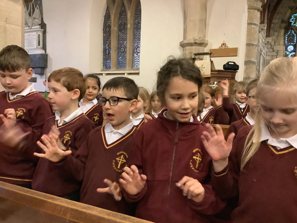 Class 1 Our Christingle Service