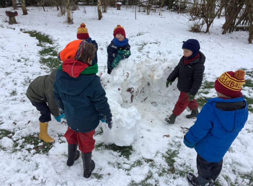 Early Years Spring Term Snow