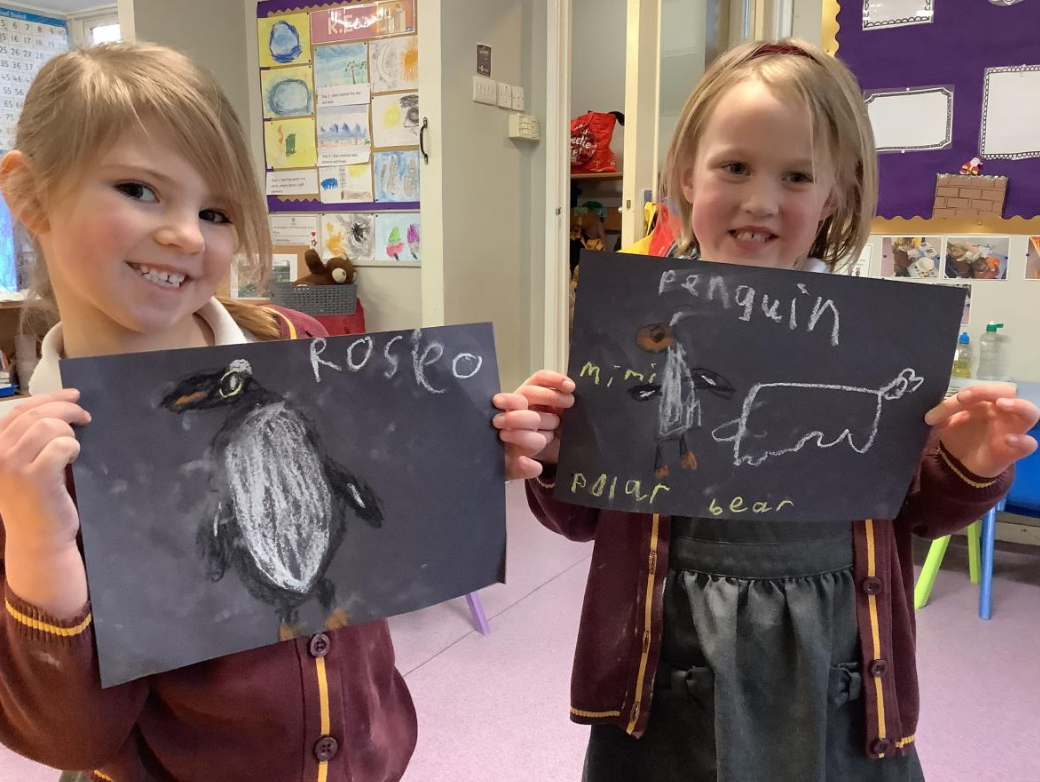 Animal Painting Early Years Spring Term