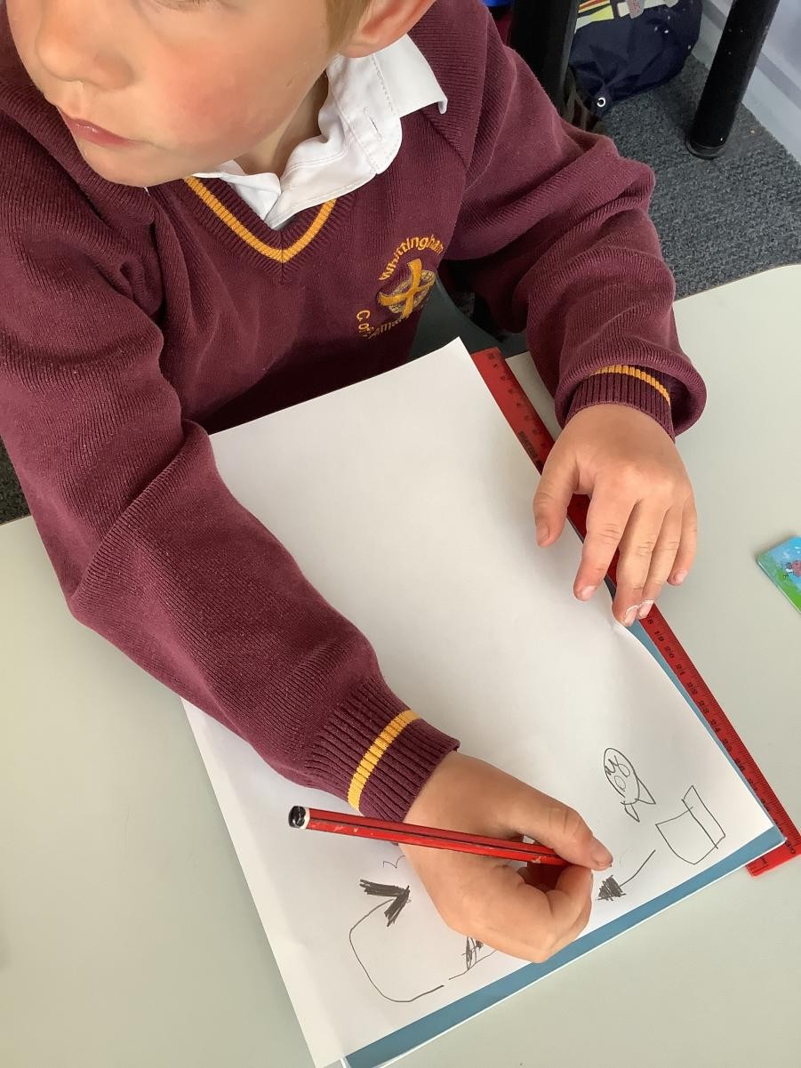 Writing a Story Map  following the text, The Sand Horse in Year 1 and 2.