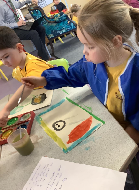 Early Years Spring Term Painting